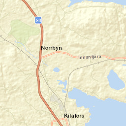 Kilafors Street Map