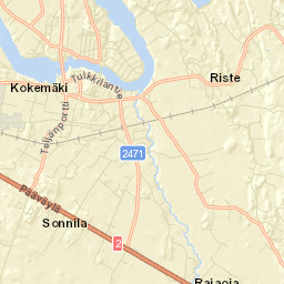 Kokemäki Street Map