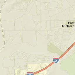 Fort Richardson Alaska Street Map