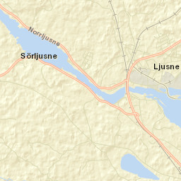 Ljusne Street Map