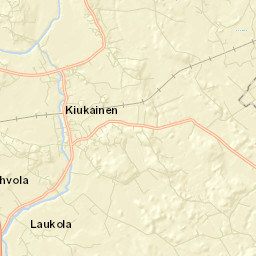 Kiukainen Street Map