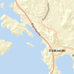 Sääksmäki Street Map