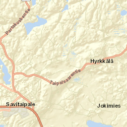 Savitaipale Street Map