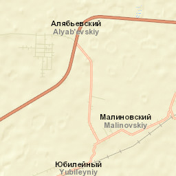 Malinovskiy Street Map