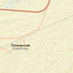 Pionerskiy Street Map