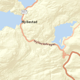 Hyllestad Street Map