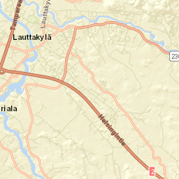 Huittinen Street Map