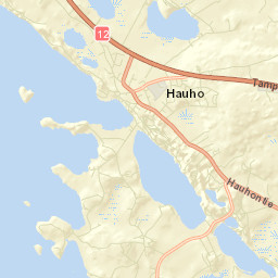Hauho Street Map