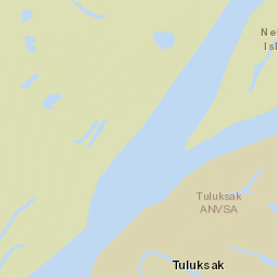 Tuluksak Alaska Street Map