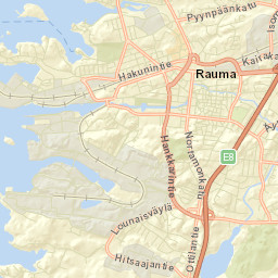 Rauma Street Map