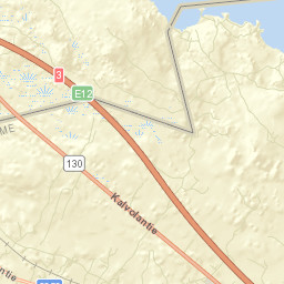 Kalvola Street Map