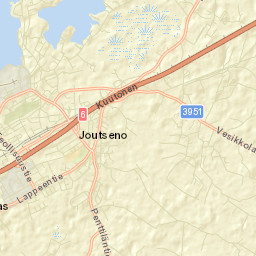 Joutseno Street Map