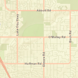 Knik Heights Alaska Street Map