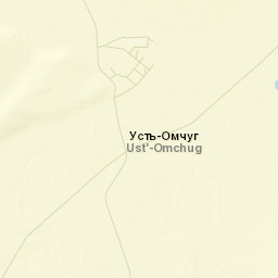 Ust’-Omchug Street Map