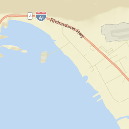 Old Valdez Alaska Street Map