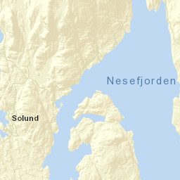 Solund Street Map