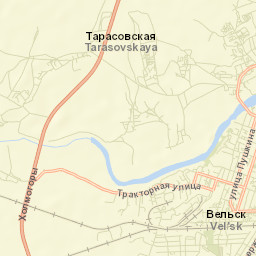 Vel’sk Street Map
