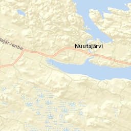 Nuutajärvi Street Map