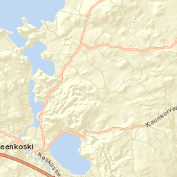 Hämeenkoski Street Map