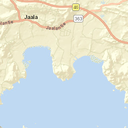 Jaala Street Map
