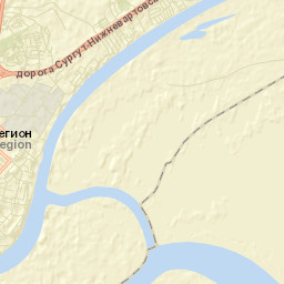 Megion Street Map