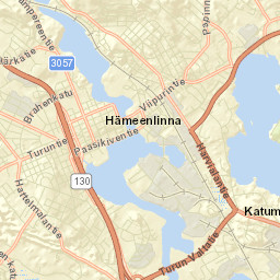 Hämeenlinna Street Map