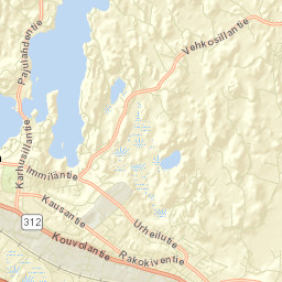 Nastola Street Map
