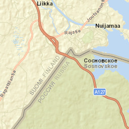 Nuijamaa Street Map