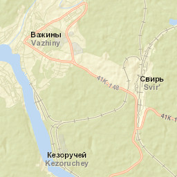 Vazhiny Street Map