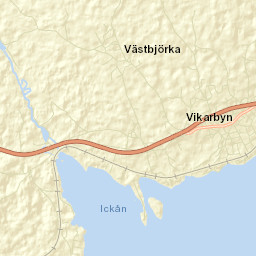 Vikarbyn Street Map