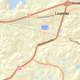 Luumäki Street Map