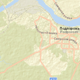 Podporozh’ye Street Map