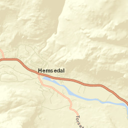 Hemsedal Street Map
