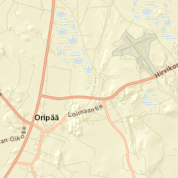 Oripää Street Map