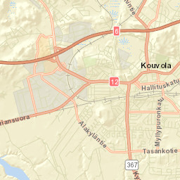 Kouvola Street Map