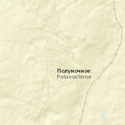 Polunochnoye Street Map