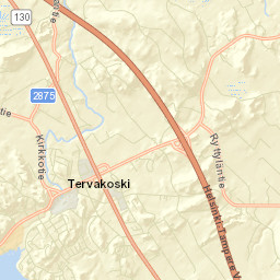Tervakoski Street Map