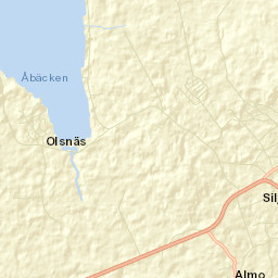 Siljansnäs Street Map