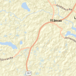 Ylämaa Street Map