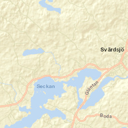 Svärdsjö Street Map
