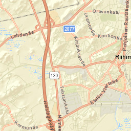 Riihimäki Street Map
