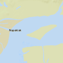 Napakiak Alaska Street Map