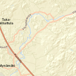 Mynämäki Street Map