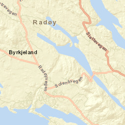Radøy Street Map