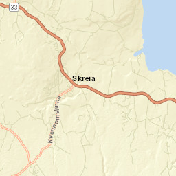 Skreia Street Map