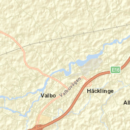 Valbo Street Map