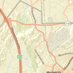 Hyvinge Street Map