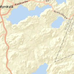 Myrskylä Street Map
