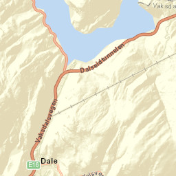 Vaksdal Street Map