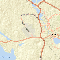 Falun Street Map